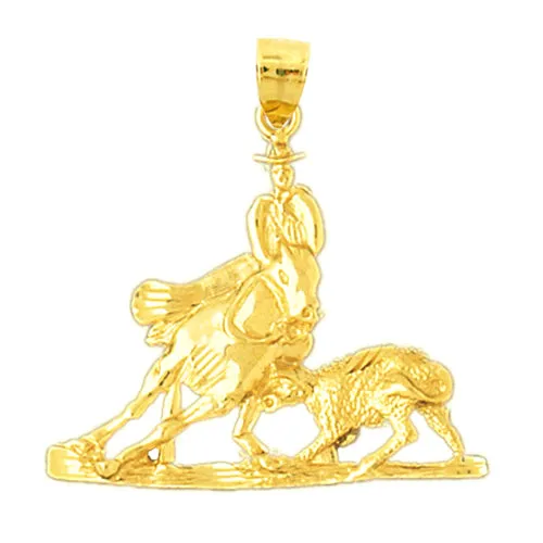 14K Gold Rodeo Pendant Goldia PreStyled Sets