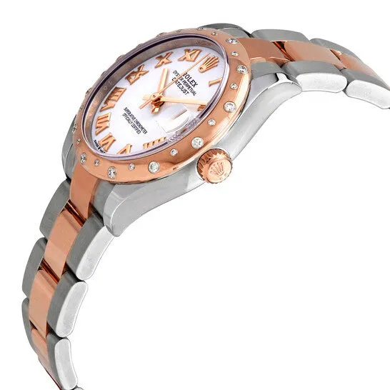 Original Rolex Datejust 31 White Dial Automatic Ladies Steel and 18kt Everose Gold Oyster Watch 278341WRO JMS always Watches Original Rolex Datejust 31 White Dial Automatic Ladies Steel and 18kt Everose Gold Oyster Watch 278341WRO JMS always Watches