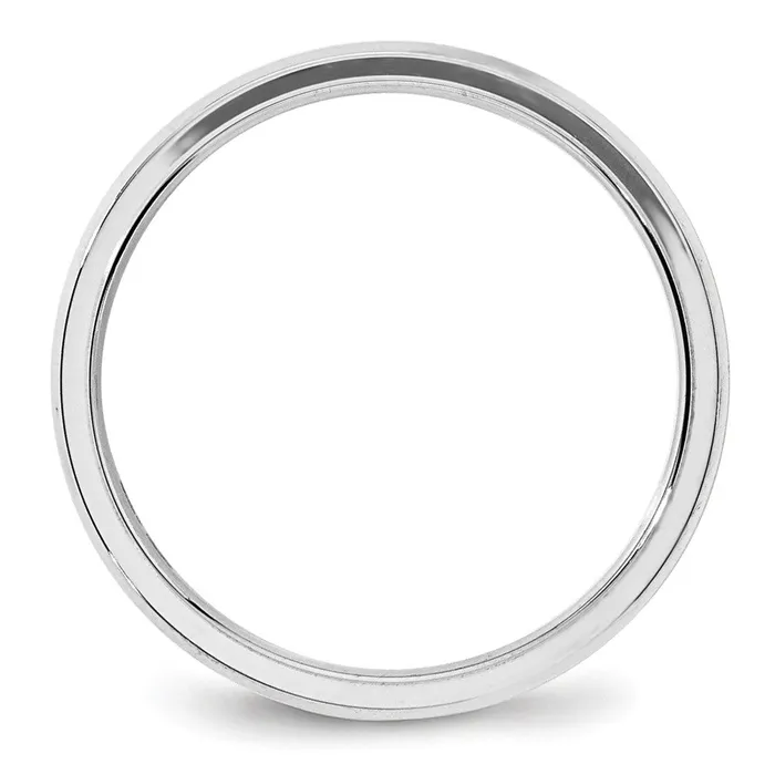 Rings Goldia Solid 10K White Gold 4mm Bevel Edge Comfort Fit MensWomens Wedding Band Ring Size 125 Rings Goldia Solid 10K White Gold 4mm Bevel Edge Comfort Fit MensWomens Wedding Band Ring Size 125