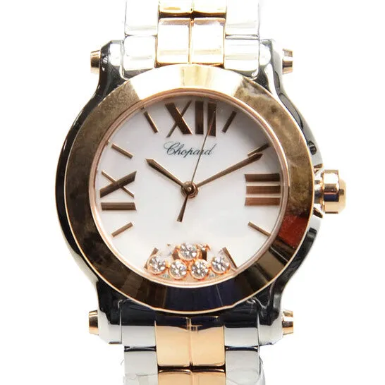 Watches Original Chopard Happy Sport Mini White Dial Ladies Watch 2785096003 JMS always Watches Original Chopard Happy Sport Mini White Dial Ladies Watch 2785096003 JMS always