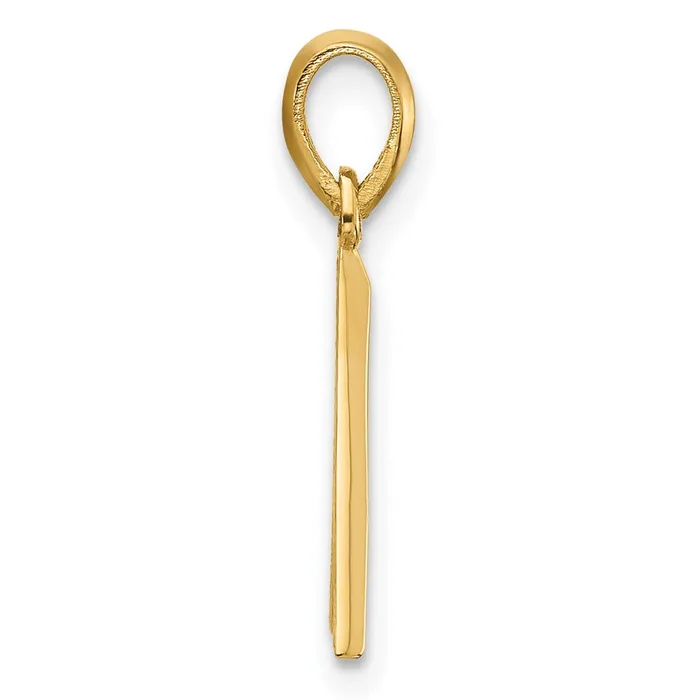 PreStyled Sets TreasureFineJewelers 14k Yellow Gold Fancy Letter A