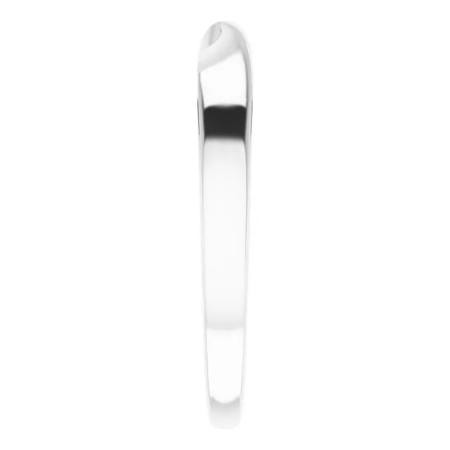 Rings TreasureFineJewelers Platinum Twisted Stackable Ring