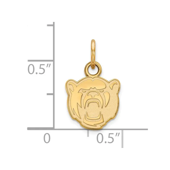 TreasureFineJewelers PreStyled Sets 10K Yellow Gold Baylor University XS Pendant
