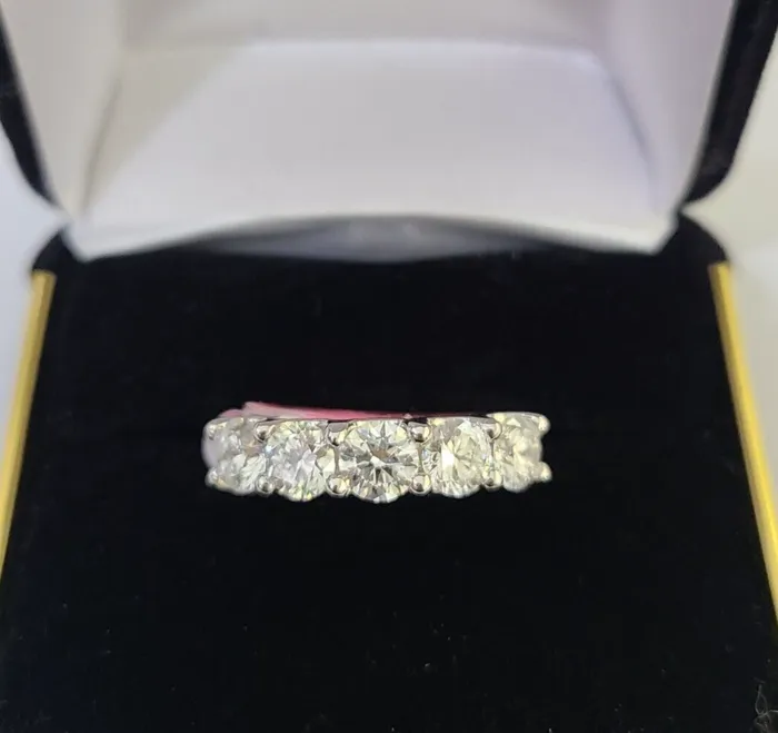 Gold and Diamond Real 10k White Gold Diamond Ladies Ring Lab Created Women Engagement Wedding Rings Gold and Diamond Real 10k White Gold Diamond Ladies Ring Lab Created Women Engagement Wedding Rings