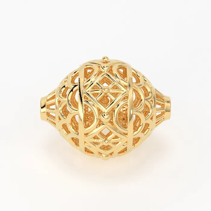 Jalvi Co PreStyled Sets 18k Solid Gold Handmade Designer Round Spacer Bead Finding 8mm 9mm 10mm Jalvi Co PreStyled Sets 18k Solid Gold Handmade Designer Round Spacer Bead Finding 8mm 9mm 10mm