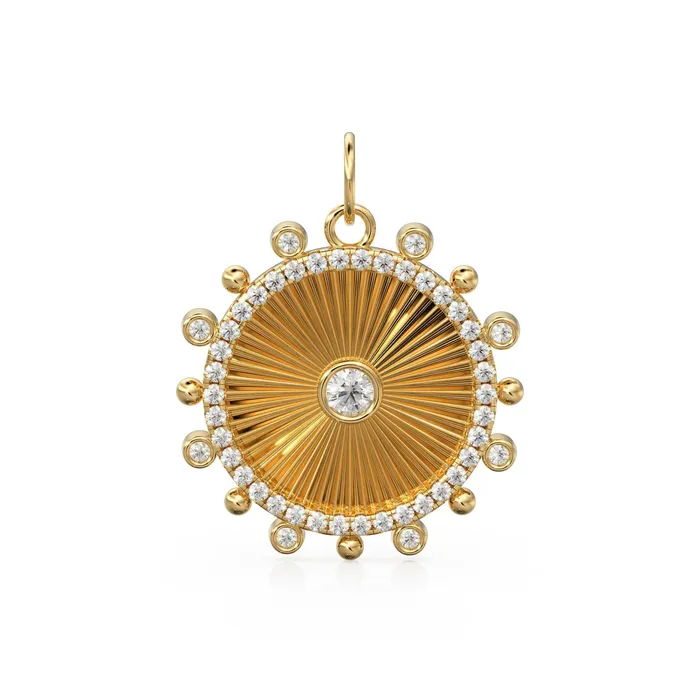 Jalvi Co PreStyled Sets Sunburst Medallion 14k 18k Solid Gold Charm Pendant Sun Gold Charm Gold Charm Finding Sunrays Solid Gold Pendant Jalvi Co PreStyled Sets Sunburst Medallion 14k 18k Solid Gold Charm Pendant Sun Gold Charm Gold Charm Finding Sunrays Solid Gold Pendant