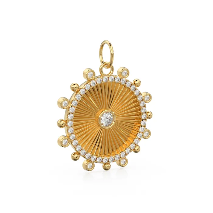Jalvi Co PreStyled Sets Sunburst Medallion 14k 18k Solid Gold Charm Pendant Sun Gold Charm Gold Charm Finding Sunrays Solid Gold Pendant Jalvi Co PreStyled Sets Sunburst Medallion 14k 18k Solid Gold Charm Pendant Sun Gold Charm Gold Charm Finding Sunrays Solid Gold Pendant