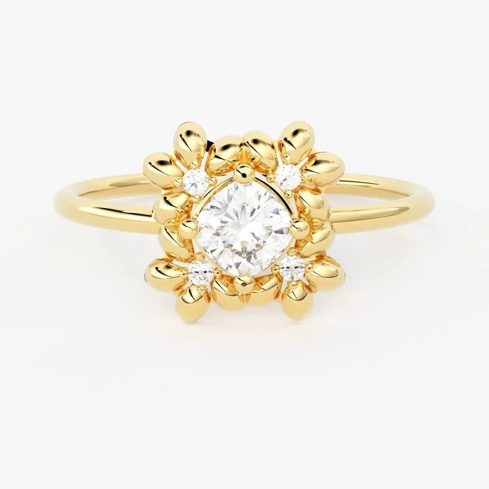 Jalvi Co Rings Brilliant Diamond Band in 14k Gold Cushion Diamond Ring Gold Band White Diamond Ring Diamond Wedding Band Jalvi Co Rings Brilliant Diamond Band in 14k Gold Cushion Diamond Ring Gold Band White Diamond Ring Diamond Wedding Band