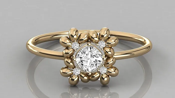 Jalvi Co Rings Brilliant Diamond Band in 14k Gold Cushion Diamond Ring Gold Band White Diamond Ring Diamond Wedding Band Jalvi Co Rings Brilliant Diamond Band in 14k Gold Cushion Diamond Ring Gold Band White Diamond Ring Diamond Wedding Band