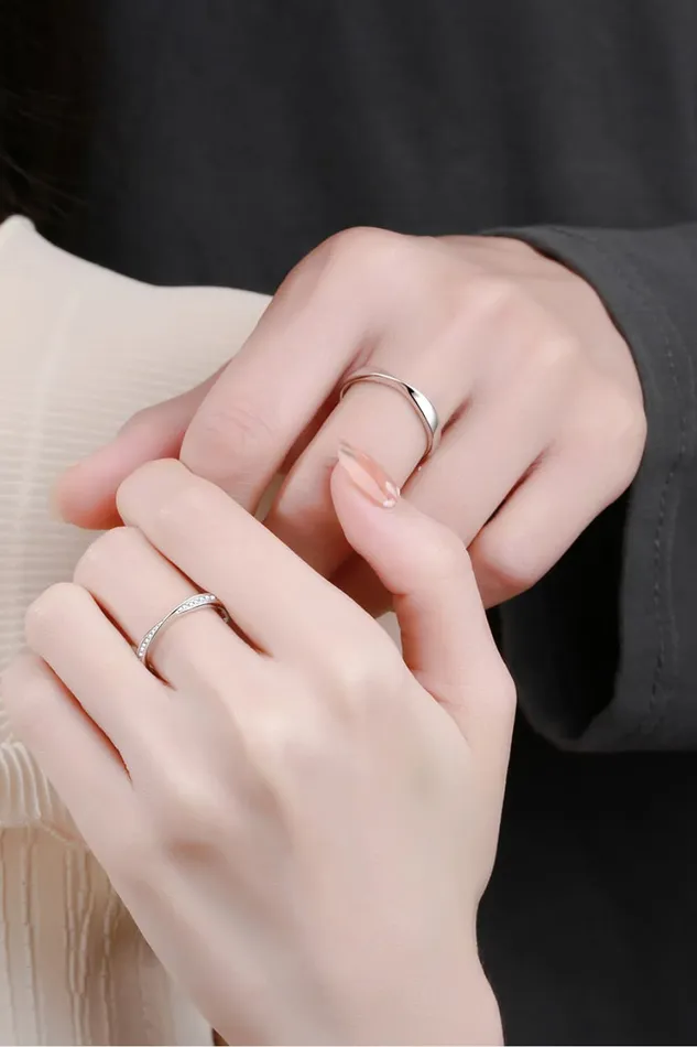 Minimalist 925 Sterling Silver Ring Trendsi Rings