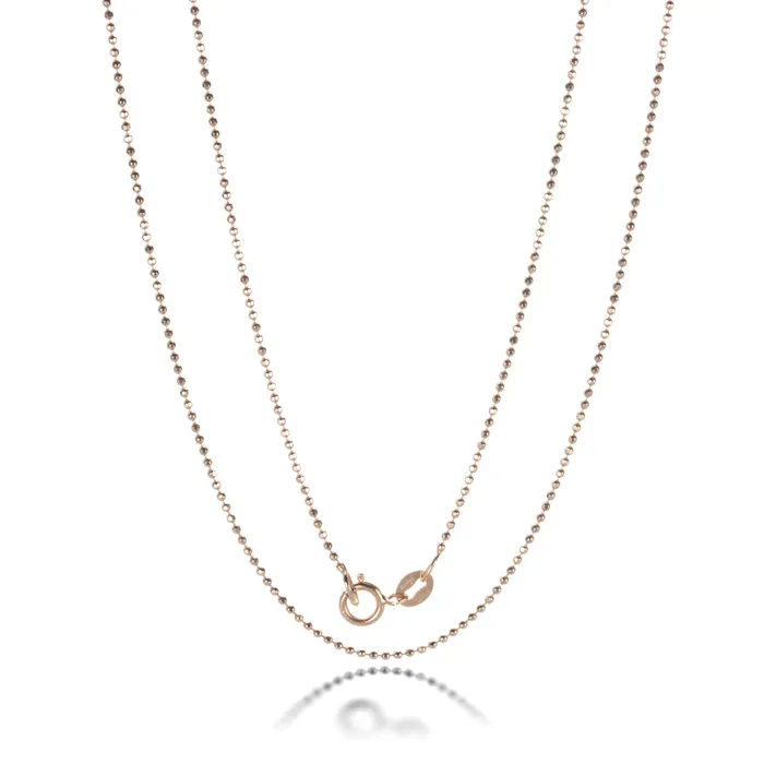 Necklaces Rose Gold Ball Chain 16 Julez Bryant