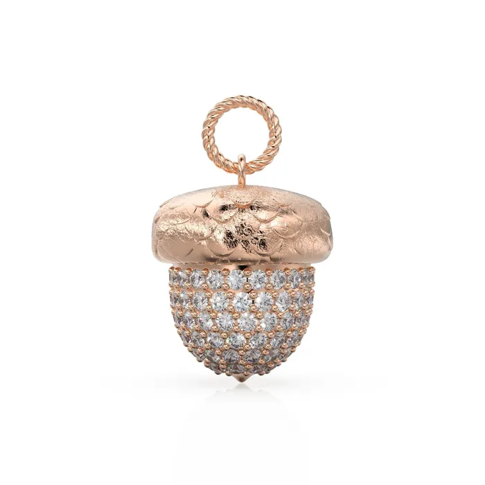 PreStyled Sets Acorn Solid Gold 18k Diamond Pendant Luxury Designer Gold Jewelry Gold Gemstone Charm Solid Gold Pendant Gift for her Jalvi Co PreStyled Sets Acorn Solid Gold 18k Diamond Pendant Luxury Designer Gold Jewelry Gold Gemstone Charm Solid Gold Pendant Gift for her Jalvi Co