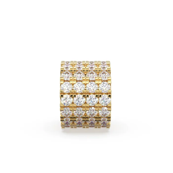 PreStyled Sets Jalvi Co 4 Row French Pave Diamond Gold Beads Handmade Diamond Rondelle Beads Diamond Round Beads Solid Gold Diamond Spacer Findings PreStyled Sets Jalvi Co 4 Row French Pave Diamond Gold Beads Handmade Diamond Rondelle Beads Diamond Round Beads Solid Gold Diamond Spacer Findings
