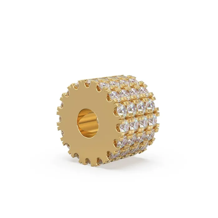 PreStyled Sets Jalvi Co 4 Row French Pave Diamond Gold Beads Handmade Diamond Rondelle Beads Diamond Round Beads Solid Gold Diamond Spacer Findings PreStyled Sets Jalvi Co 4 Row French Pave Diamond Gold Beads Handmade Diamond Rondelle Beads Diamond Round Beads Solid Gold Diamond Spacer Findings