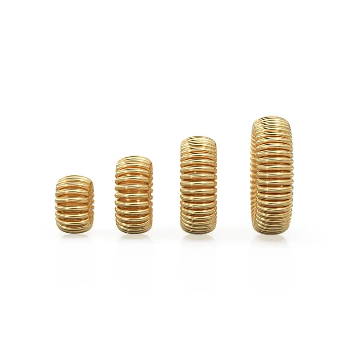 PreStyled Sets Jalvi Co Spiral Vortex Rondelle Bead 18k Solid Yellow Gold Spacer Beads Jewelry Making Handmade Supplies 14k Gold Findings PreStyled Sets Jalvi Co Spiral Vortex Rondelle Bead 18k Solid Yellow Gold Spacer Beads Jewelry Making Handmade Supplies 14k Gold Findings