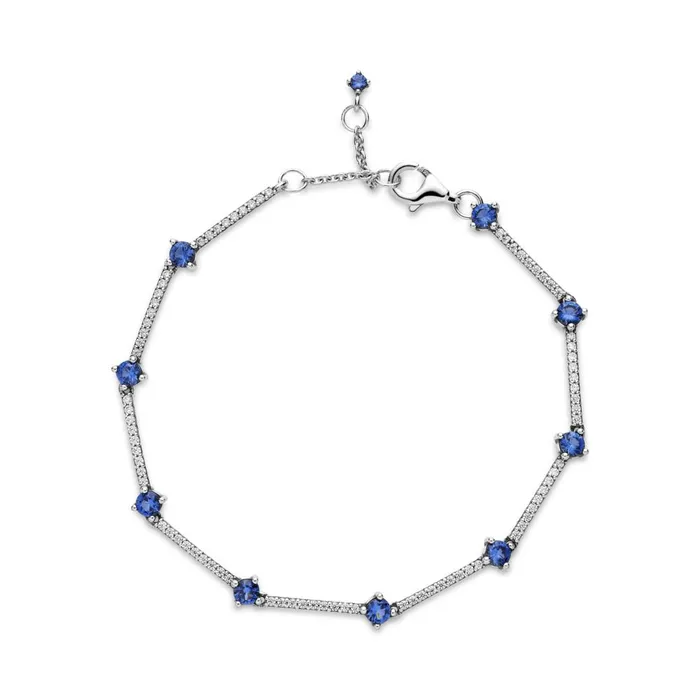 Bracelets Pandora Pandora Sparkling Pav Bar Bracelet Bracelets Pandora Pandora Sparkling Pav Bar Bracelet