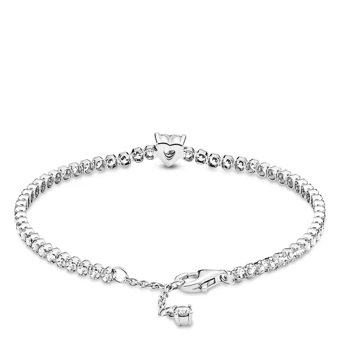 Bracelets Pandora Sparkling Clear Heart Tennis Bracelet Pandora Bracelets Pandora Sparkling Clear Heart Tennis Bracelet Pandora