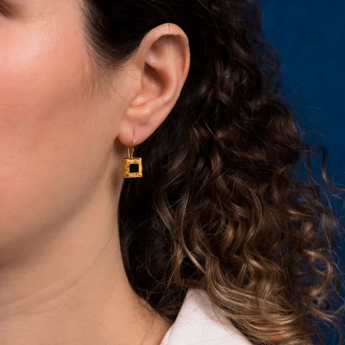 Earrings Square Onyx Earrings Gzahav Earrings Square Onyx Earrings Gzahav