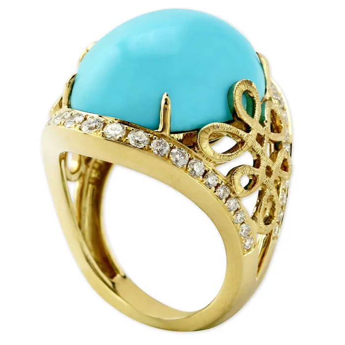 Frederic Sage Turquoise Eloise Ring341257 Rings Frederic Sage Turquoise Eloise Ring341257 Rings