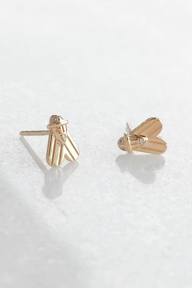 HARWELL GODFREY Earrings So Fly Stud Earring HARWELL GODFREY Earrings So Fly Stud Earring