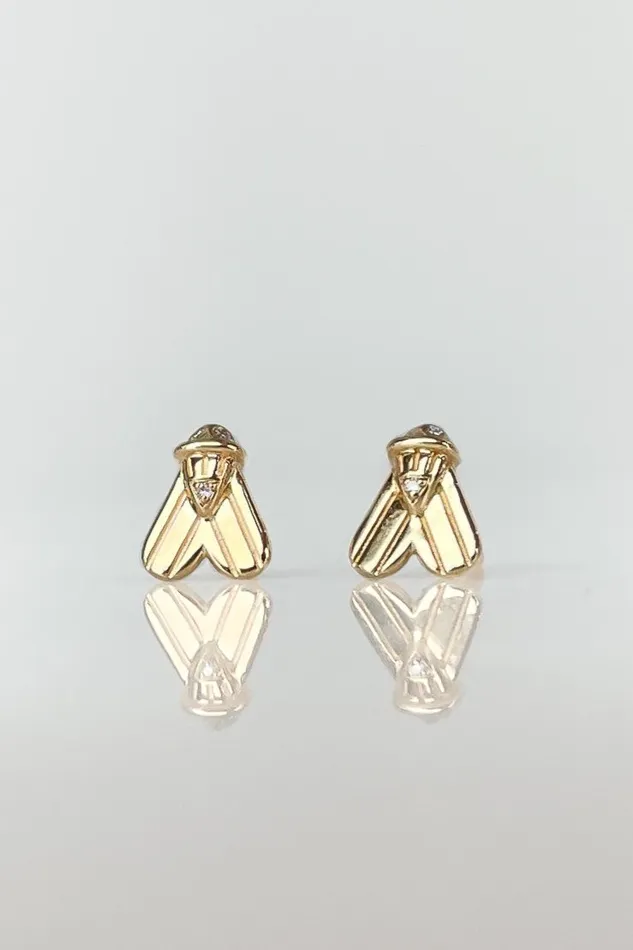 HARWELL GODFREY Earrings So Fly Stud Earring HARWELL GODFREY Earrings So Fly Stud Earring
