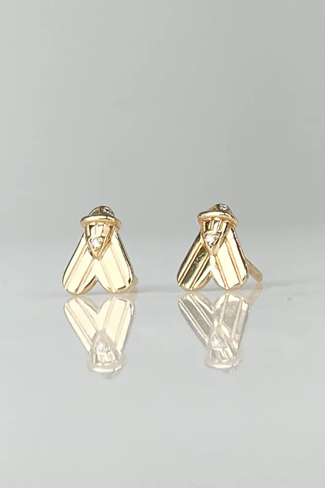 HARWELL GODFREY Earrings So Fly Stud Earring HARWELL GODFREY Earrings So Fly Stud Earring