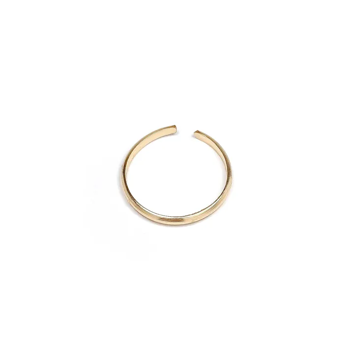 Rings Hoops By Hand Dainty Half Round Toe Ring 14K Gold Filled Rings Hoops By Hand Dainty Half Round Toe Ring 14K Gold Filled